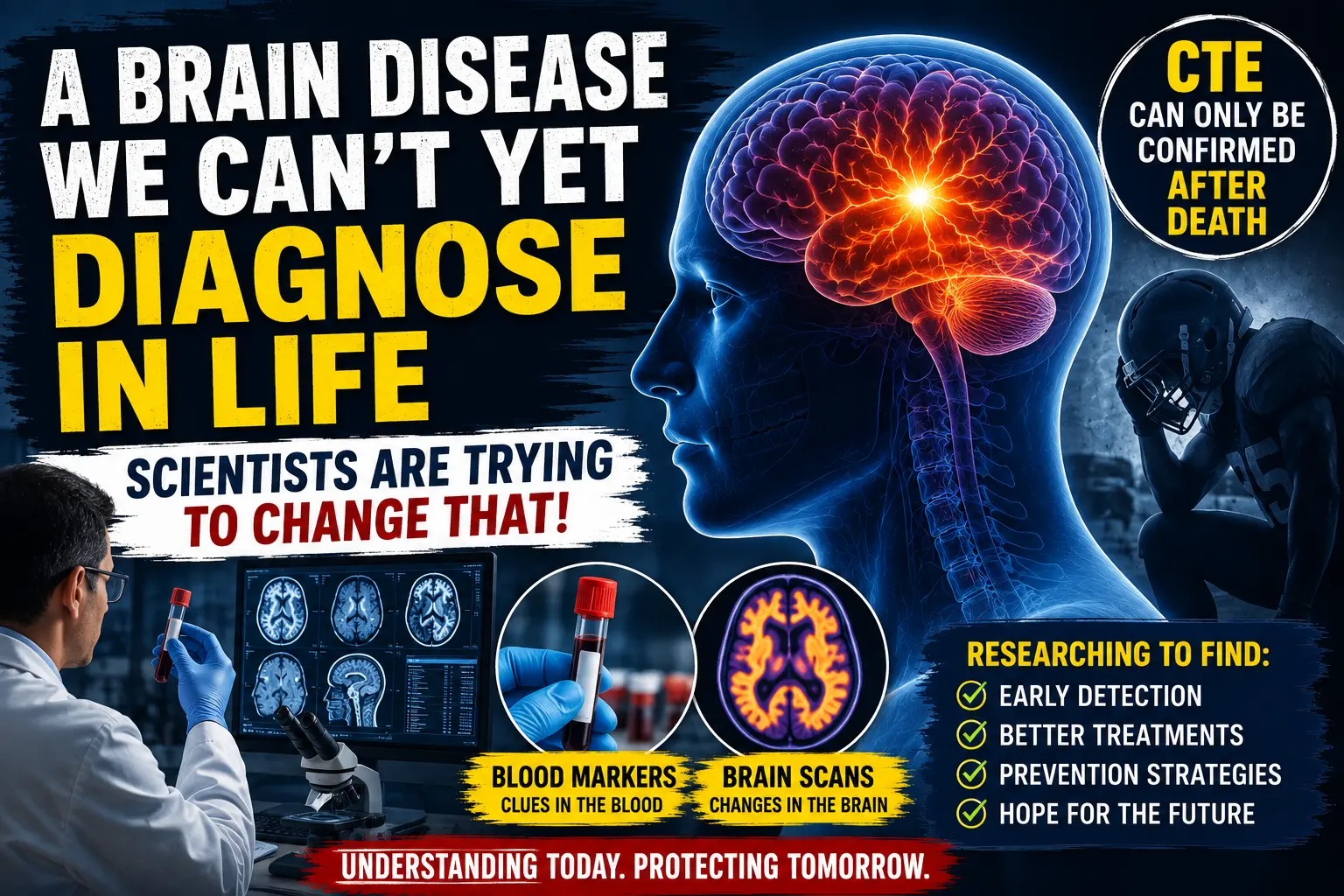 CTE Can Only Be Confirmed After Death. Scientists Are Trying to Change That