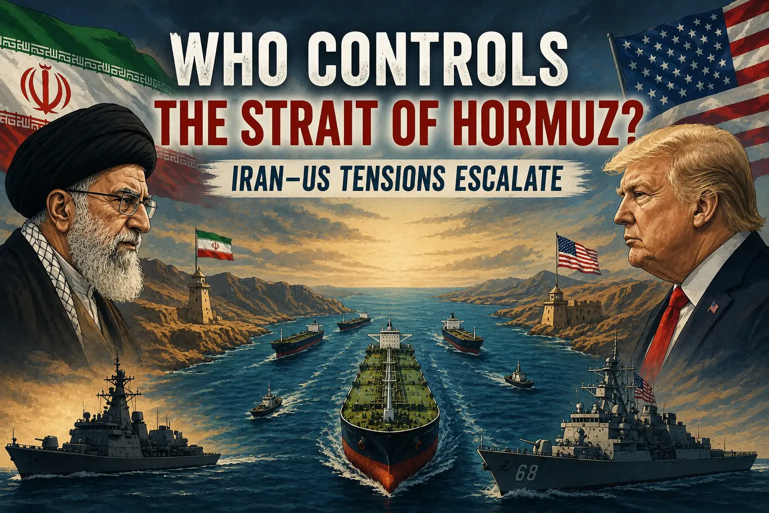 Who Controls the Strait of Hormuz? Iran–US Tensions Escalate